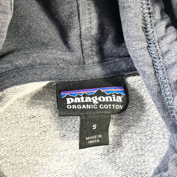 Patagonia Sweatshirt Womens Small‎ Gray Pullover Hoodie Fitz Roy Bear Uprisal - Picture 4 of 7